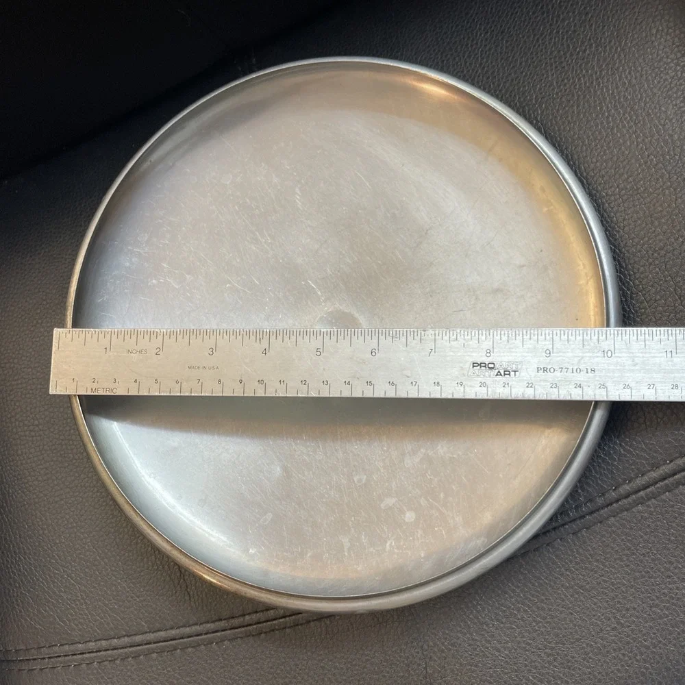 Stainless Steel Cookware Lid with Black Knob